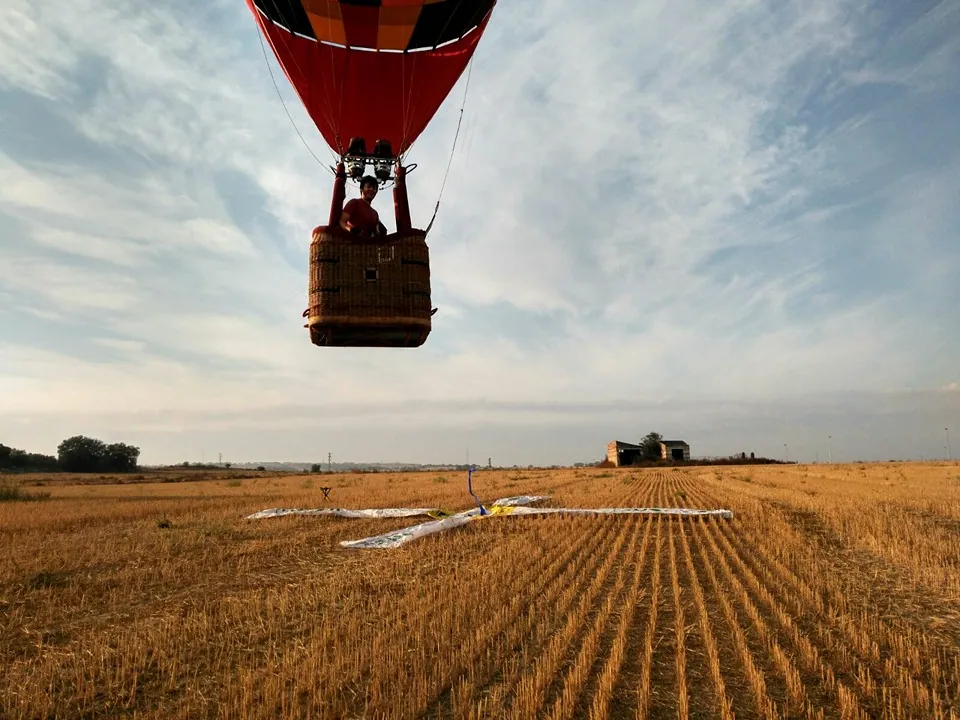 Piloten von Mallorca Balloons im Wettbewerb