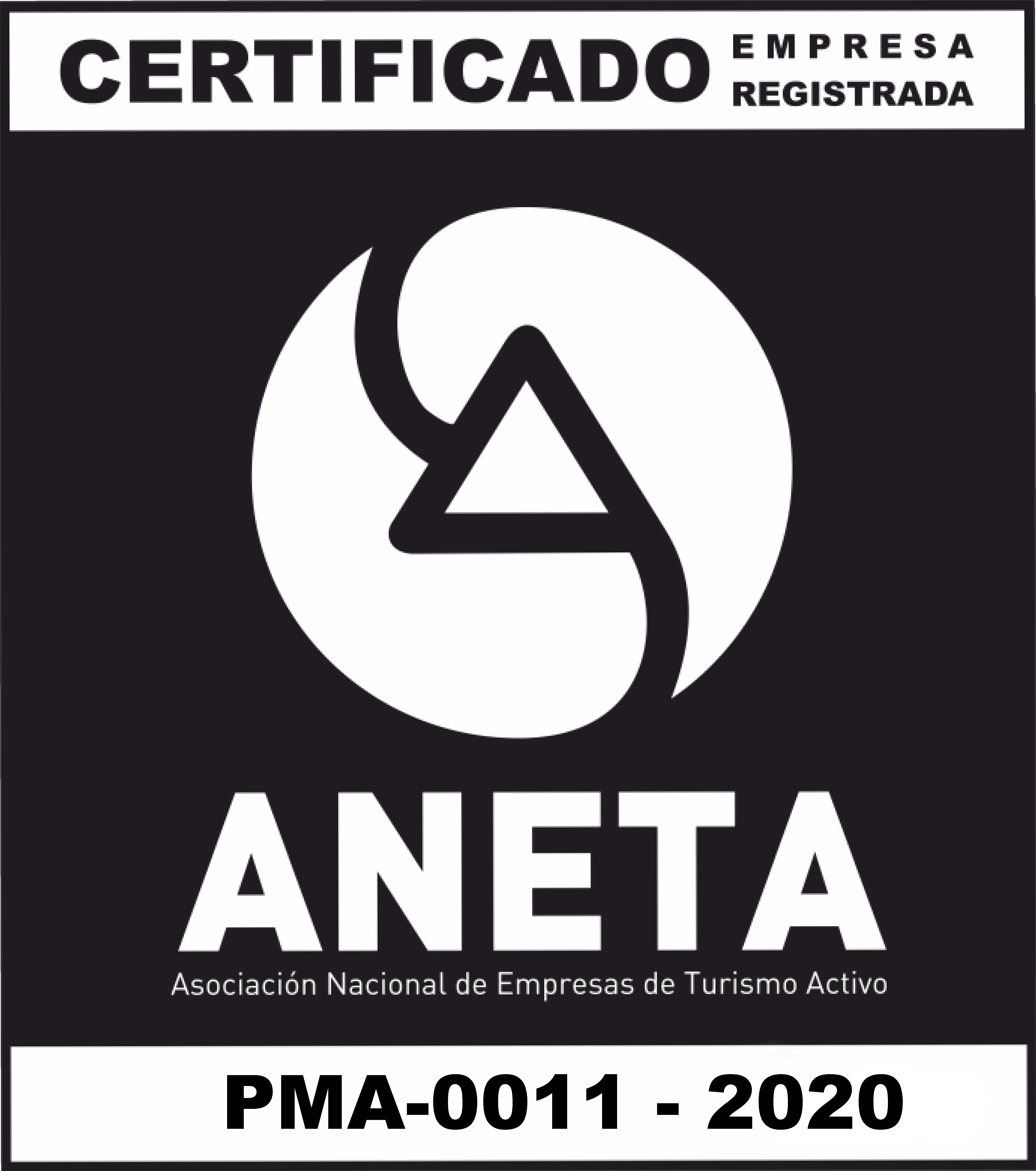 Certificado ANETA empresa registrada