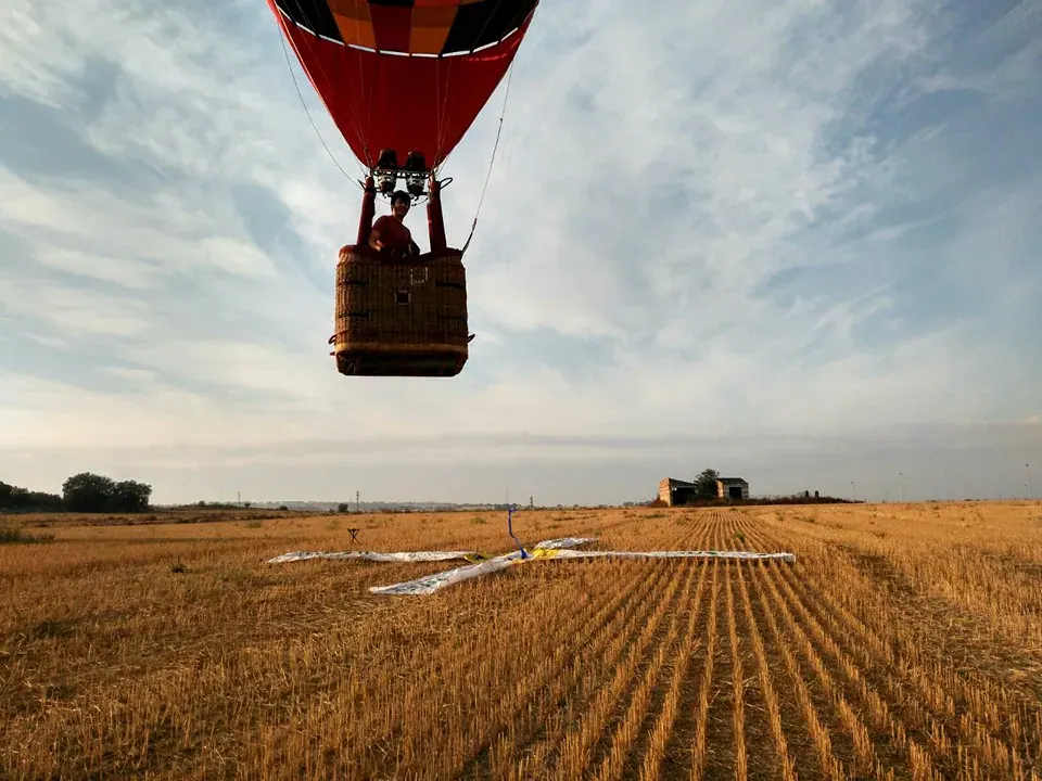 Piloci Mallorca Balloons podczas zawodów
