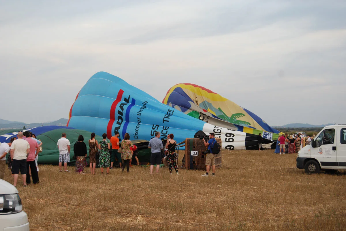 Recogidas y llegada al vuelo