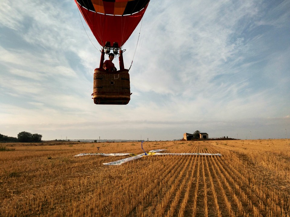 Piloten von Mallorca Balloons im Wettbewerb